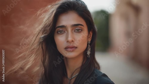 Stunning Portrait of a Beautiful Moroccan Woman