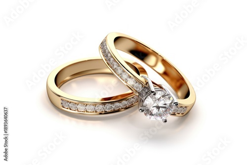 Wedding diamond rings gemstone diamond jewelry.