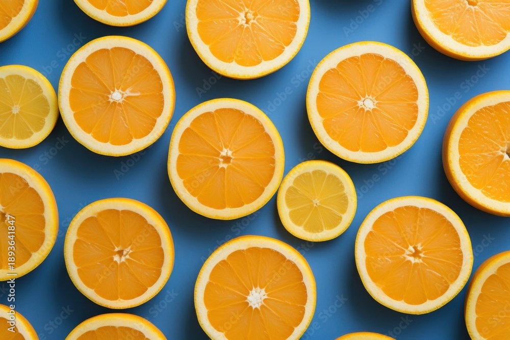 Fototapeta premium Grapefruit backgrounds yellow lemon.