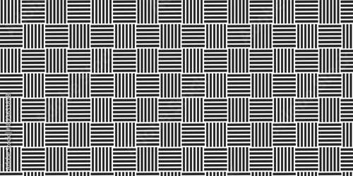 Seamless geometric checked texture. Vector