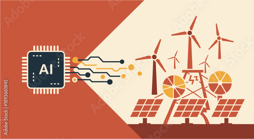 AI powering renewable energy: smart grid integration with wind turbines and solar panels