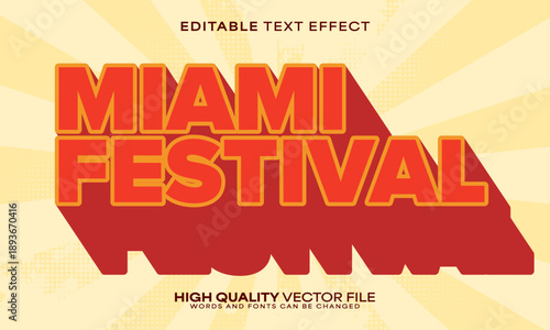 Retro classic text effect, editable text effect and vintage 3d font style bold shadow oldschool poster design