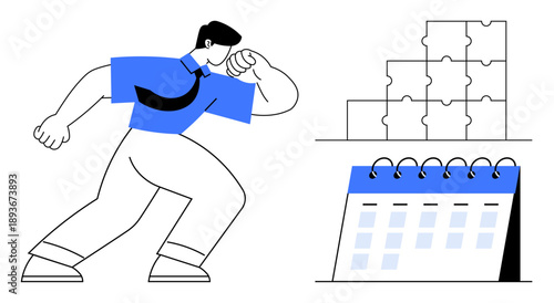 Business planning. Business planning combines strategy, scheduling, and problem-solving. Business planning helps organize timelines and track success. For management, strategy, teamwork, deadlines