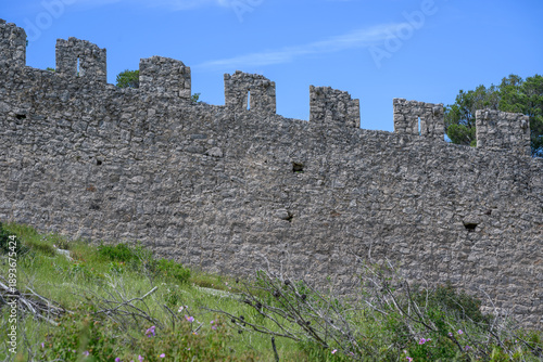 Photos The Wall of Ostrica (Bedem Grebastica) in Croatia