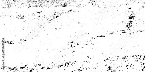 Wallpaper Mural Black and white Dust overlay distress grungy effect paint. Black and white grunge seamless texture. Dust and scratches grain texture on white and black background. Torontodigital.ca