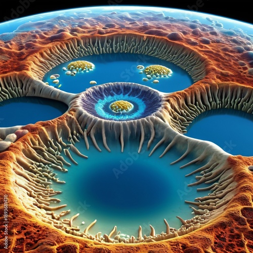 Wallpaper Mural reflections of different material forms Torontodigital.ca