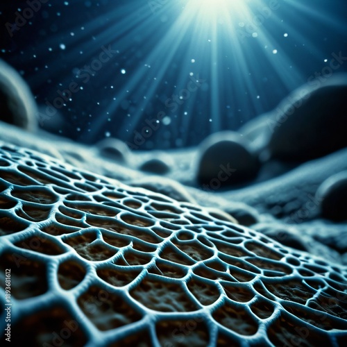 Wallpaper Mural reflections of different material forms Torontodigital.ca