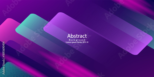 Layout design with dynamic shapes for event, tournament or championship. Modern creative trendy design in vector illustration