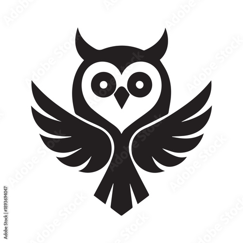 Smart Branding With Clever Owl Concept