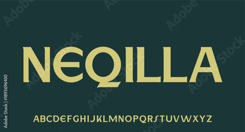 luxury and elegant font glamour style