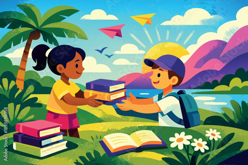  Bright Minds Celebrate Book Giving Day