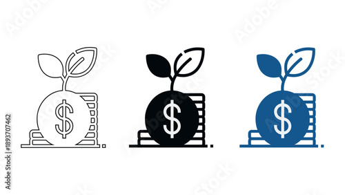 Science Lab Flask and Technology Gear Icon - R&D Innovation Concept