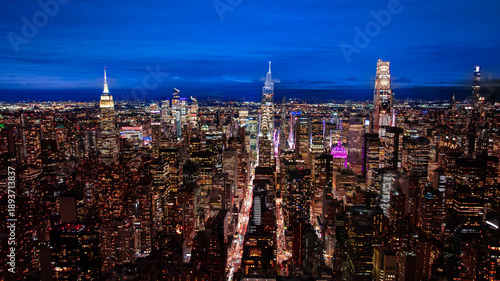 Valokuva Manhattan skyline with Central Park