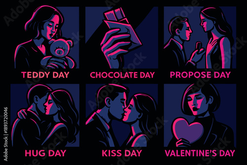 Sweet Moments From Hug To Valentine day