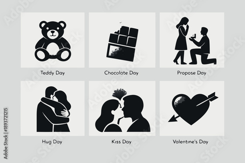 Sweet Moments From Hug To Valentine day