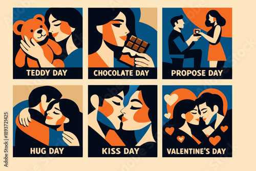 Sweet Moments From Hug To Valentine day