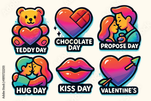 Sweet Moments From Hug To Valentine day