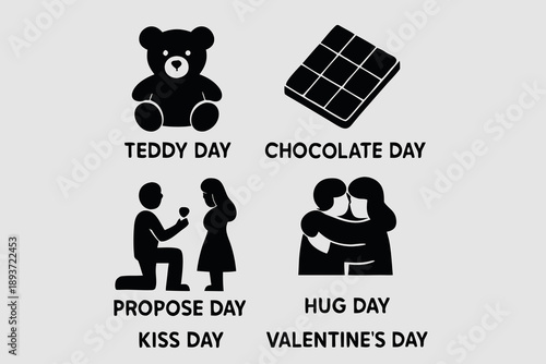 Sweet Moments From Hug To Valentine day