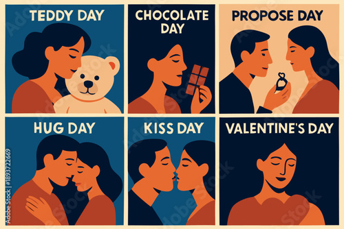 Sweet Moments From Hug To Valentine day