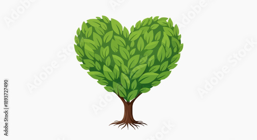 International Day of Forests Nature Conservation Flat Vector Illustration