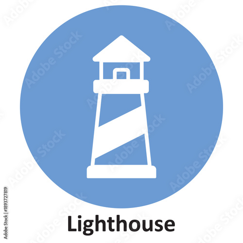 Lighthouse Vector icon which can easily modify or edit