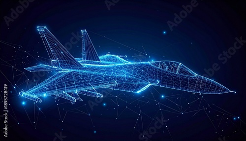 fighterjet,aircraft,aviation,technology,futuristic,digital,hologram,defense,military,aerospace,airforce,jet,innovation,engineering,ai,artificialintelligence,simulation,virtual,cyber,network,data,bluep
