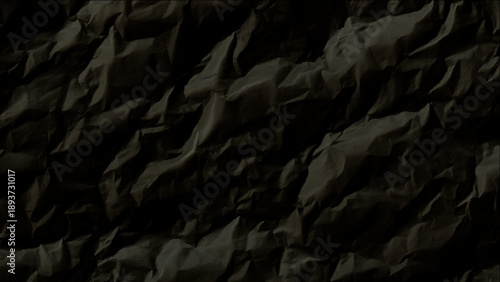 Closeup of crumpled paper texture surface