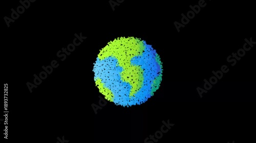 Red Cross Icon Animation With Light Glow
