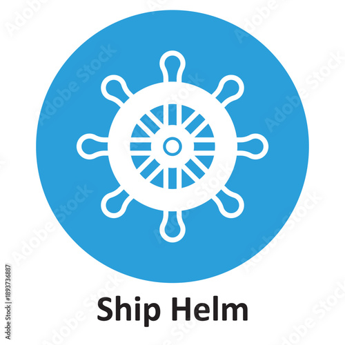 Wallpaper Mural Ship Helm Vector icon which can easily modify or edit Torontodigital.ca