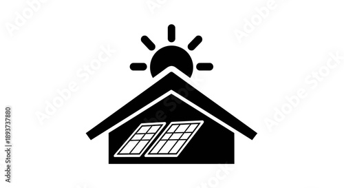 house icon on black background