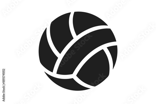 volleyball isolated on white background,  Volleyball icon