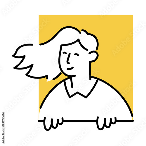 A hand drawn style illustration showing a clock
