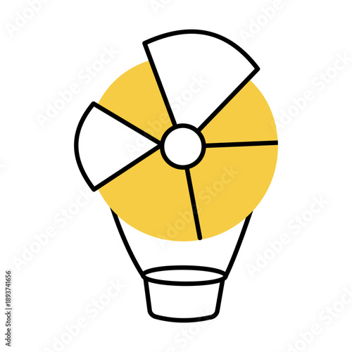 A hand drawn style illustration showing a clock
