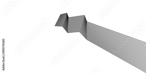 Rounded dotted frame with radial rays. Space for copying text. For logos, trademarks, trade emblems. Vector.