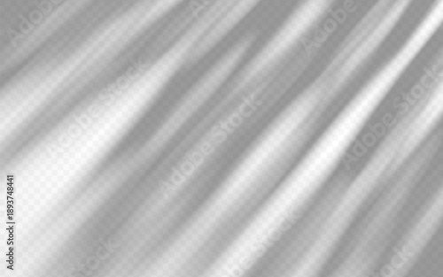 Abstract rays straight light shadow overlay effect on a transparent background.