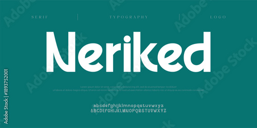 Neriked, Creative digital abstract modern alphabet fontsand numbers. Typography electronic digital game music future creative urban font design concept. vector illustraion
