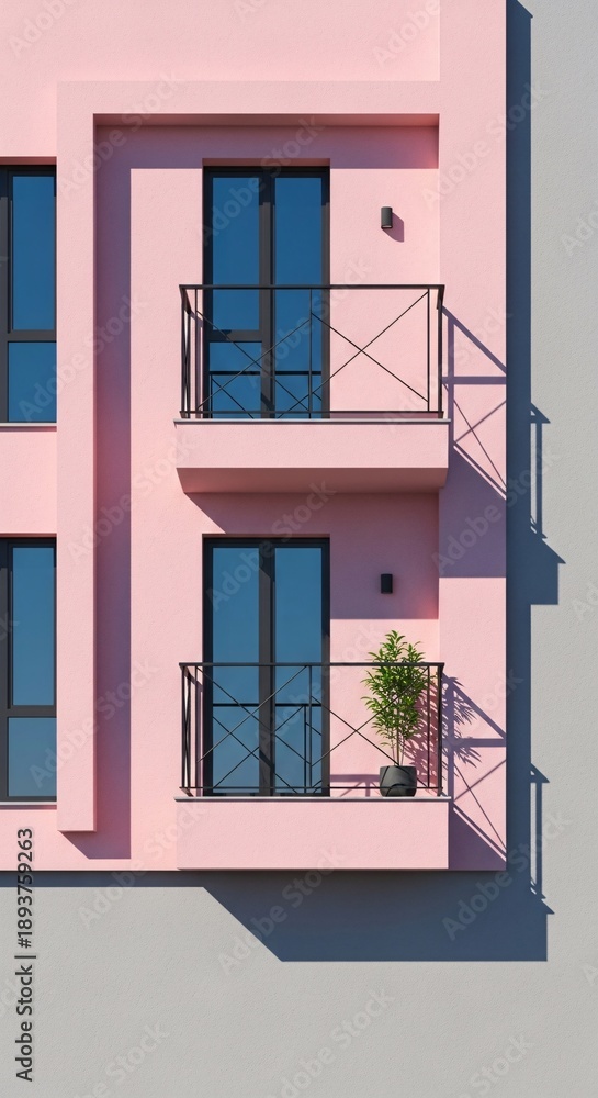 Obraz premium windows with shutters