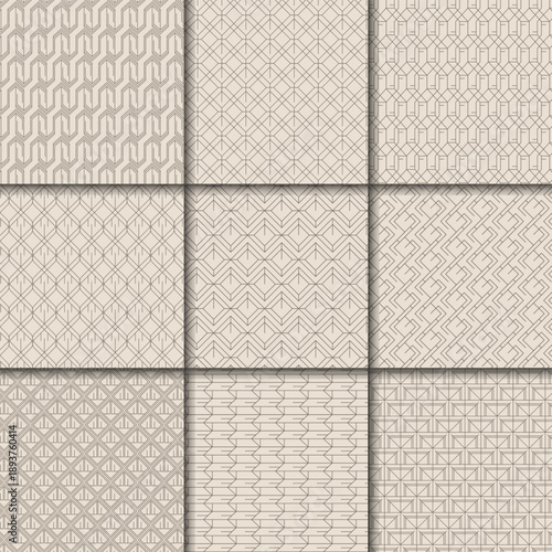 Architectural Geometric Seamless Pattern Collection
Modern Chevron Grid Architectural Patterns
Abstract Modular Architecture Line Patterns