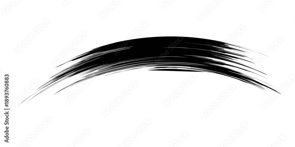 Fototapeta premium Brush strokes templates, vector grunge paintbrush