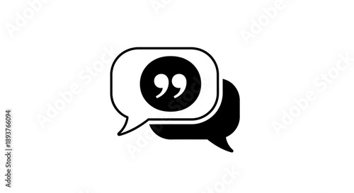 Minimalist DNA Double Helix Icon - Genetics and Science Symbol