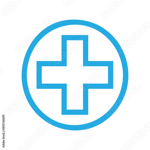 First Aid Medical Cross Icon Symbol