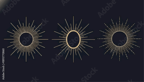 abstract background with blue circles