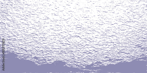 Abstract blue grunge paper texture featuring snowflakes and fresh water drops on a clear glass surface with transparent liquid bubbles and a cold rain splash pattern