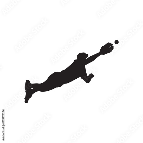  Baseball Diving Fielder