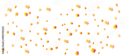 Vibrant Celebration Confetti Dynamic Abstract Pattern of Scattered Shapes, Golden Ribbons, and Festive Elements for New Year 2026, Birthdays, and Joyous Event Design Backgrounds.