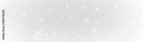 Soft gold dust glimmers gently, floating through the space with warm light. Subtle sparkles add elegance and calm motion. A refined decorative element for creative projects. PNG
