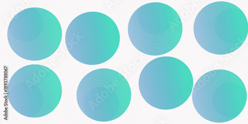 Modern abstract background of the moon. White background with stripes. Vector abstract background.