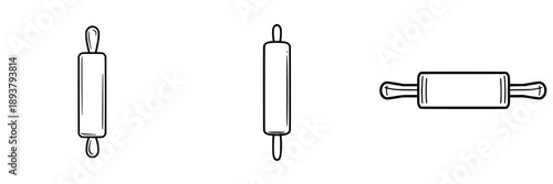 Elegant Confectionery Display: A Rolling Pin Holder's Delight