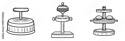 Elegant Rotating Gear: A Timeless Culinary Classic