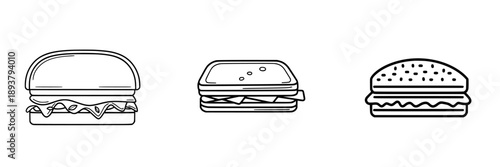 Classic Sub Sandwich, Artisan Bread, Delicious Fillings